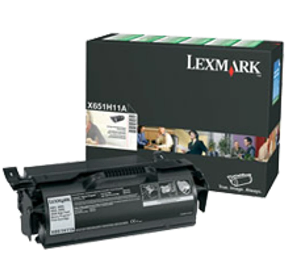 Lexmark X651H11A High Yield Laser Toner Cartridge