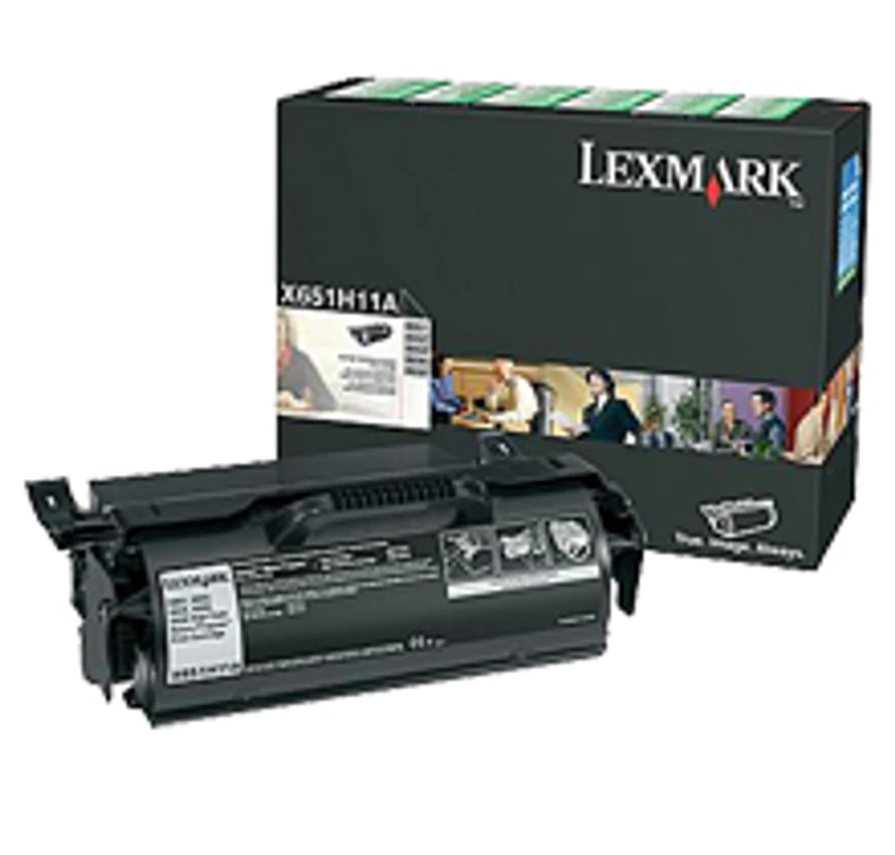 Lexmark X654X11A Extra High Yield Laser Toner Cartridge