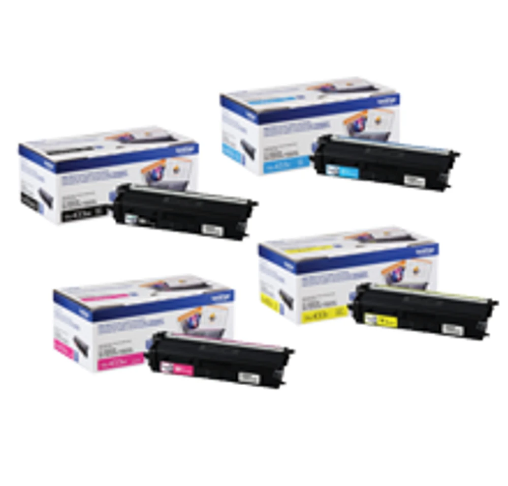 Brother TN- Laser Toner Cartridge Set - High Yield