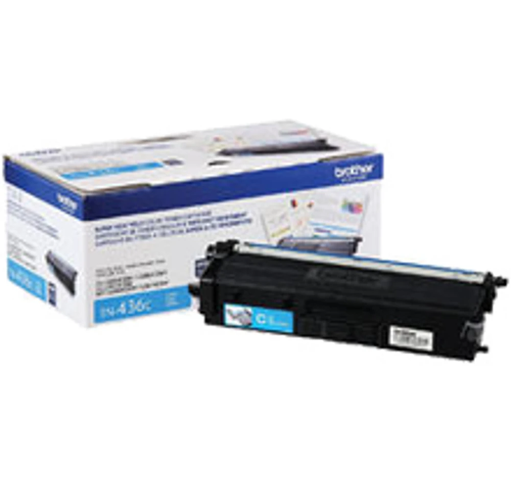 Brother TN-436C Laser Toner Cartridge - Extra High Yield