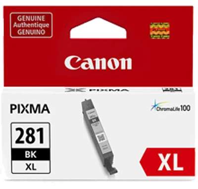 Canon 2037C001 (CLI-281XL) High Yield Ink / Inkjet Cartridge Photo Black