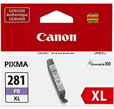 Canon 2038C001 (CLI-281XL) High Yield Ink / Inkjet Cartridge Photo Blue