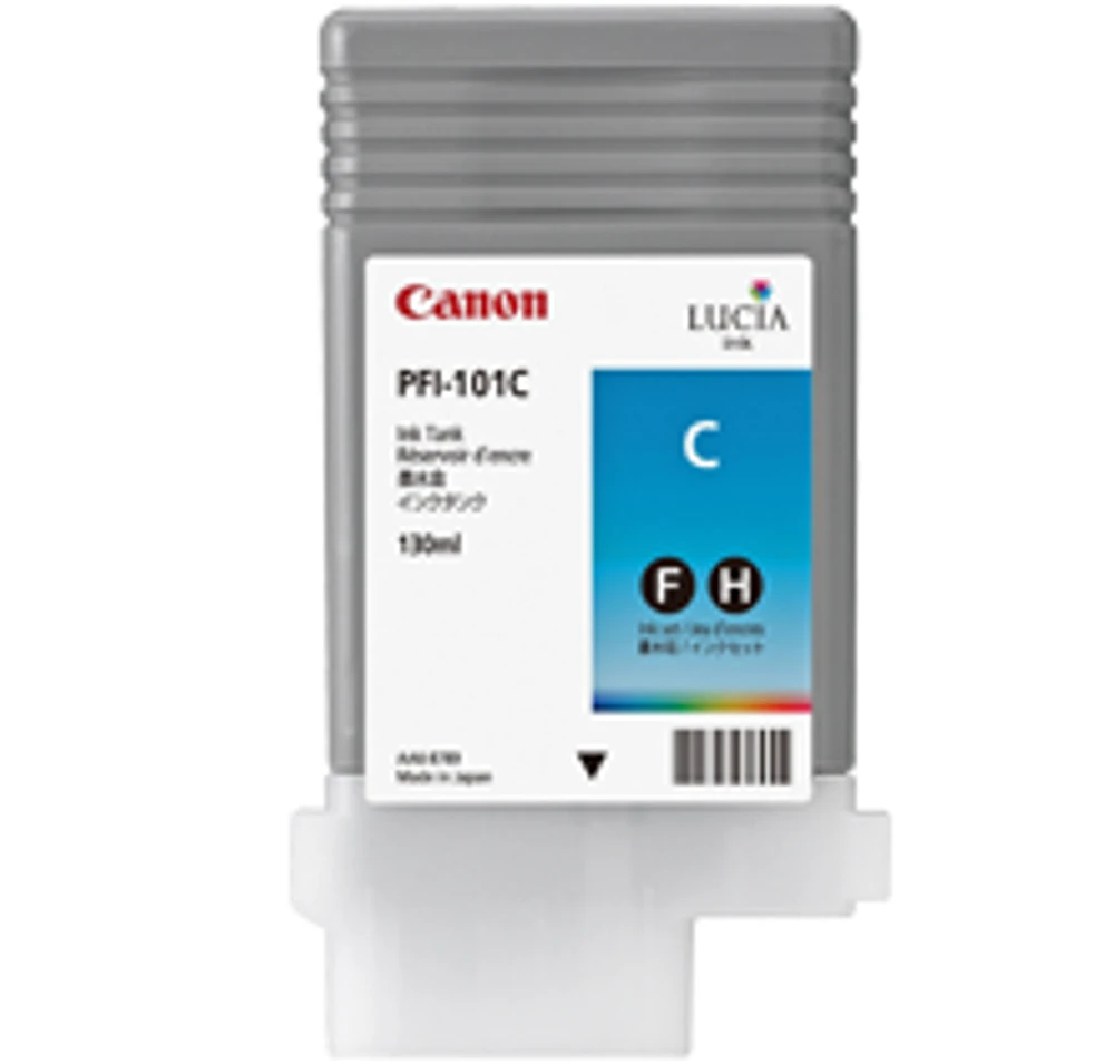 Canon PFI-101C Ink / Inkjet Cartridge Cyan