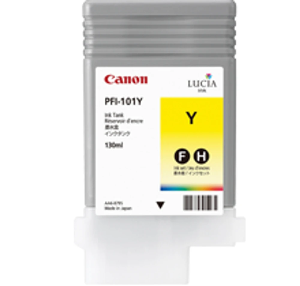 Canon PFI-101Y Ink / Inkjet Cartridge Yellow