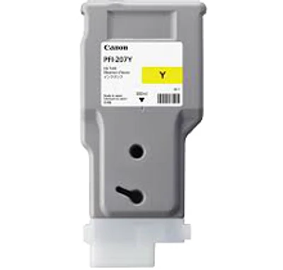 Canon PFI-207Y Yellow Ink / Inkjet Cartridge