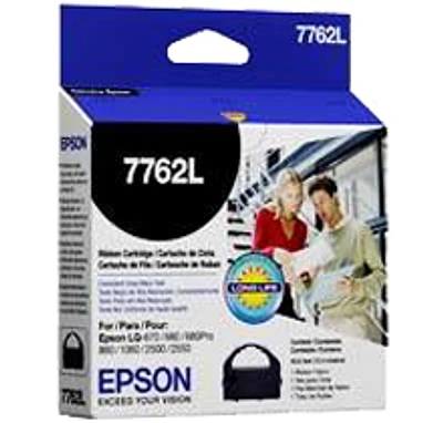 Epson 7762L Black Fabric RIBBON Cartridge