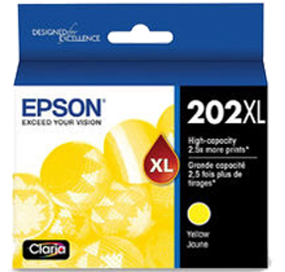 Epson T202XL420 (202) High Yield Yellow Ink / Inkjet Cartridge