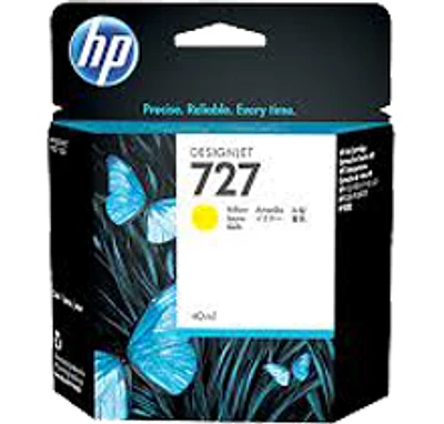 HP B3P15A (727) INK/INKJET Cartridge Yellow (40 ml)