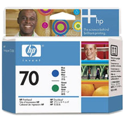 HP C9408A Printhead Blue and Green