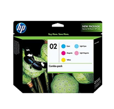 HP CC604FN Ink / Inkjet Cartridge Cyan Magenta Yellow Light Cyan Light Magenta