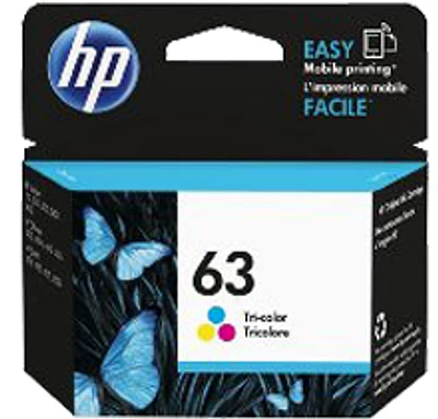 HP F6U61AN (HP 63) Ink / Inkjet Cartridge Tri-Color