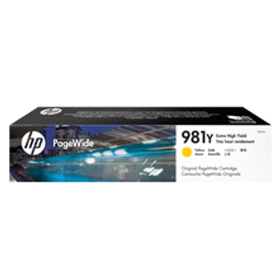 HP L0R15A (HP981) Extra High Yield Ink Cartridge Yellow