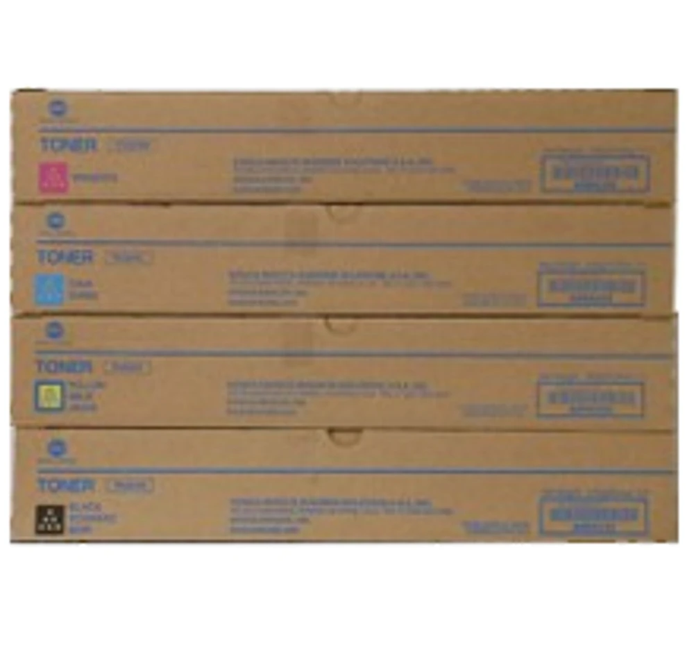 KONICA MINIOLTA TN-324 Laser Toner Cartridge Set Black Cyan Magenta Yellow