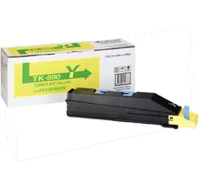 Kyocera / Mita TK-867Y Laser Toner Cartridge Yellow