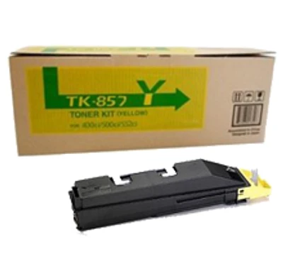 KYOCERA MITA TK-857Y Laser Toner Cartridge Yellow