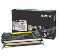 Brand new Original Lexmark C748H1YG HIgh Yield Laser Toner Cartridge Yellow