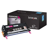 Lexmark X560H2MG High Yield Laser Toner Cartridge Magenta