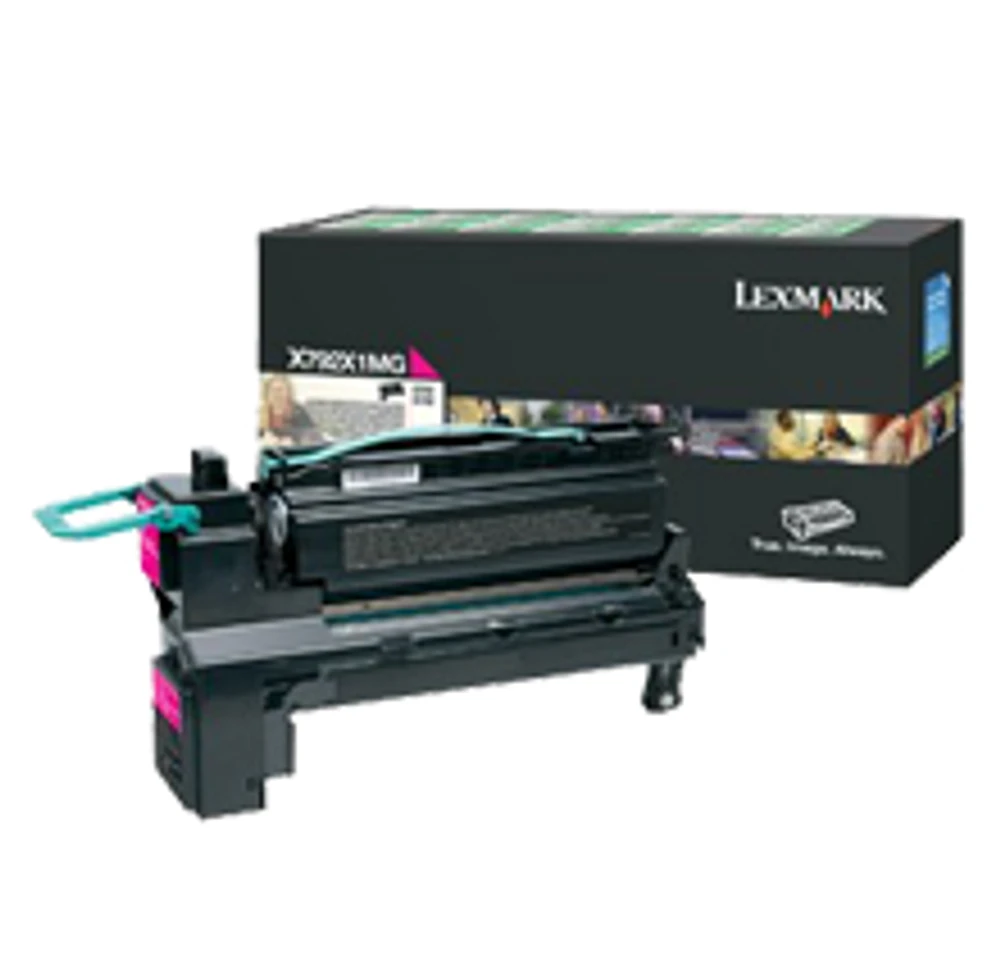 Lexmark X792X1MG Laser Toner Cartridge Magenta Extra High Yield