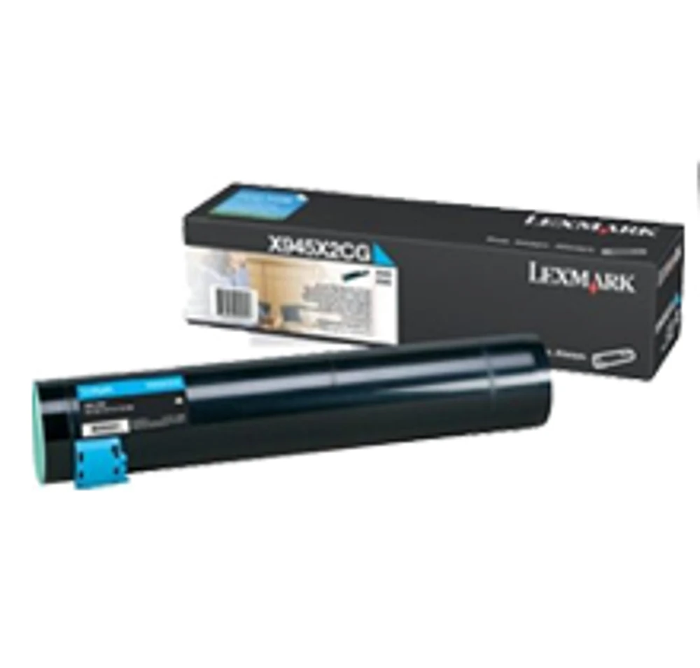 Lexmark X945X2CG Laser Toner Cartridge Cyan High Yield