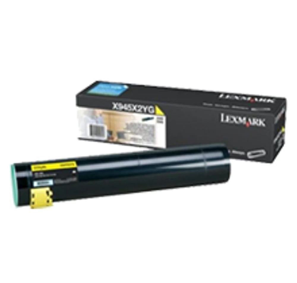 Lexmark X945X2YG Laser Toner Cartridge Yellow High Yield