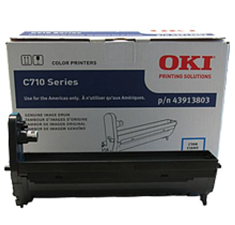 Okidata 43913803 Laser Drum Unit Cyan