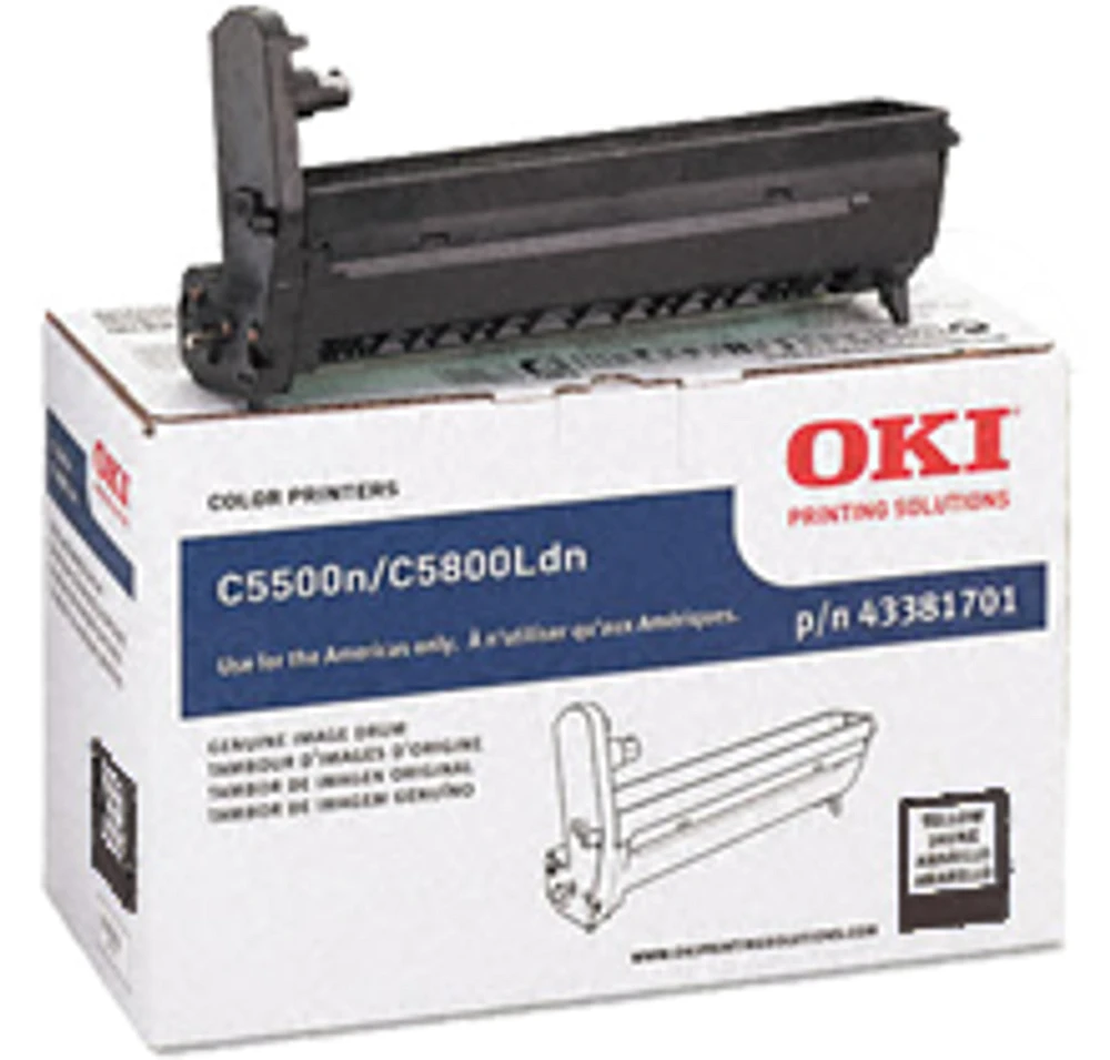 Okidata 43381704 Laser Drum Unit Black