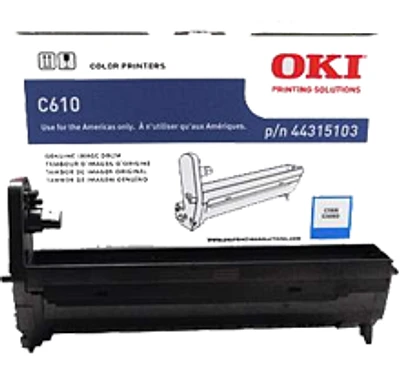 Okidata 44315103 Type C15 Laser Drum Unit Cyan