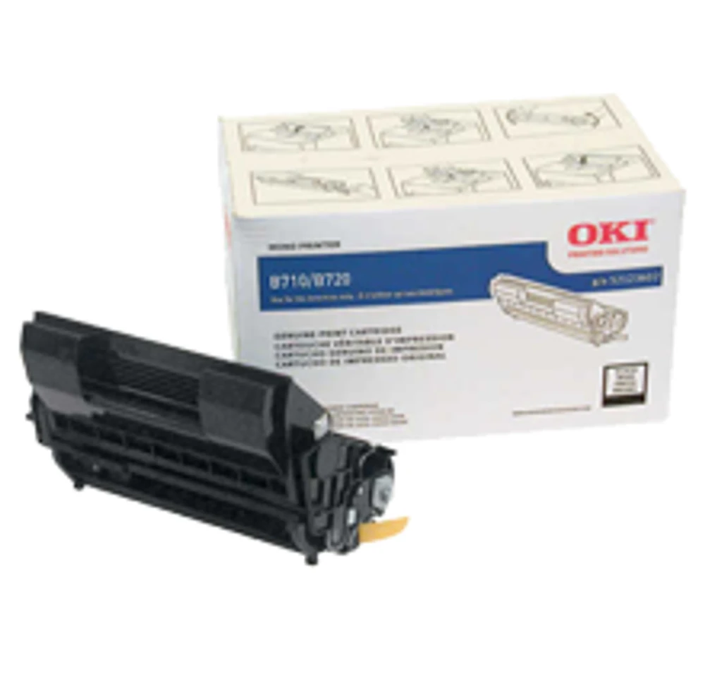 Okidata 52123602 High Yield Laser Toner Cartridge Black