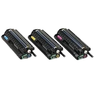 Ricoh 406663 Color Laser Drum Unit Set Cyan Yellow Magenta