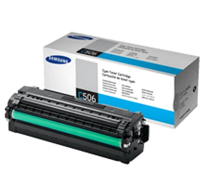 Samsung CLT-C506L Laser Toner Cartridge Cyan