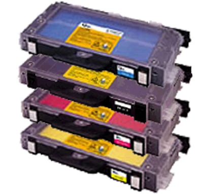 TEKTRONIX Phaser 560 Laser Toner Cartridge Set Black Cyan Yellow Magenta