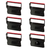 VERIFONE CRM0023BR Ribbons 6-PACK Black / Red