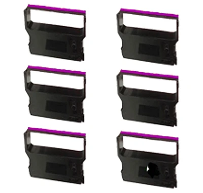 VERIFONE CRM0023PL Ribbons 6-PACK Purple