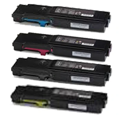 XEROX 6655 Laser Toner Cartridge Set Black Yellow Magenta Cyan