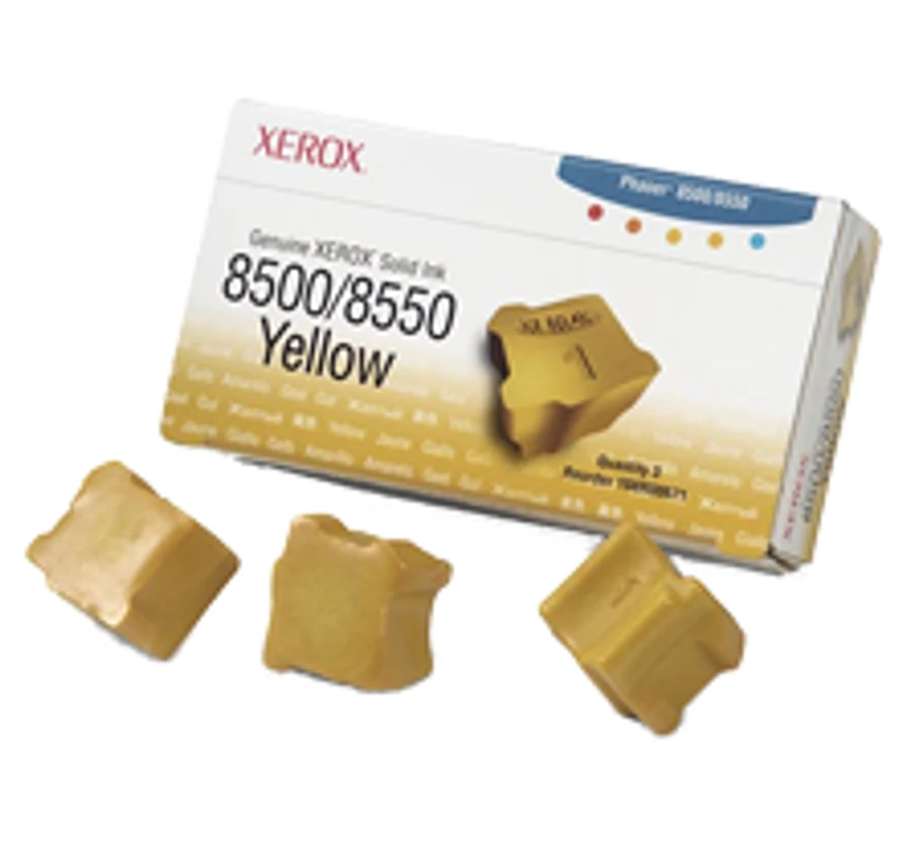 XEROX 108R00671 SOLID Ink Sticks (3-PACK) Yellow