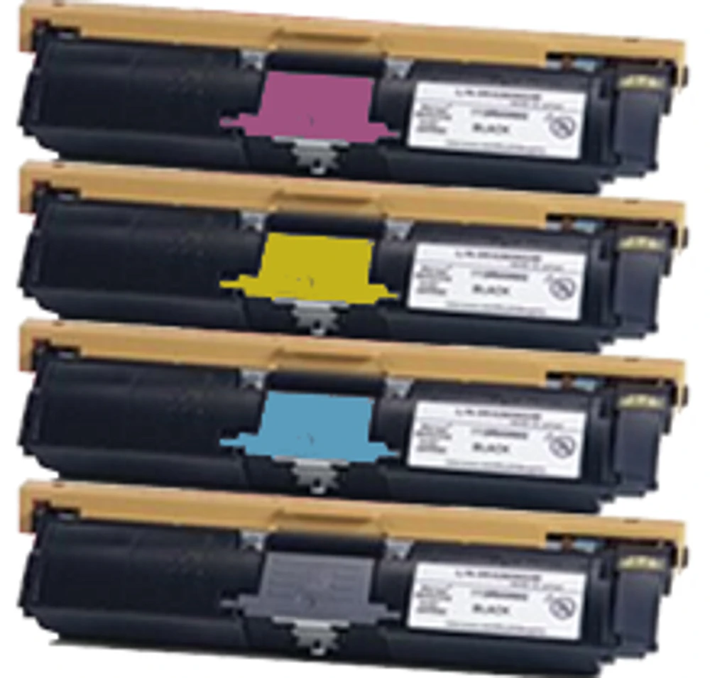 XEROX Laser Toner Cartridge Set Black Cyan Yellow Magenta High Yield