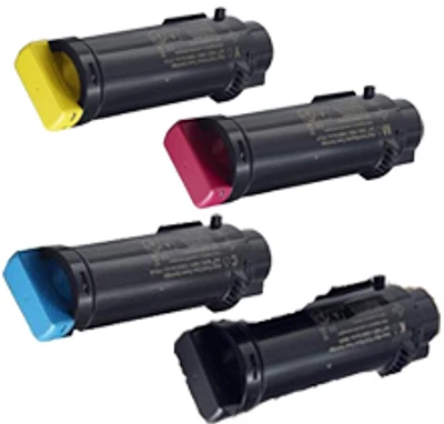 Xerox 6515 / 6510 Laser Toner Extra High Yield Cartridge Set Black Cyan Magenta Yellow