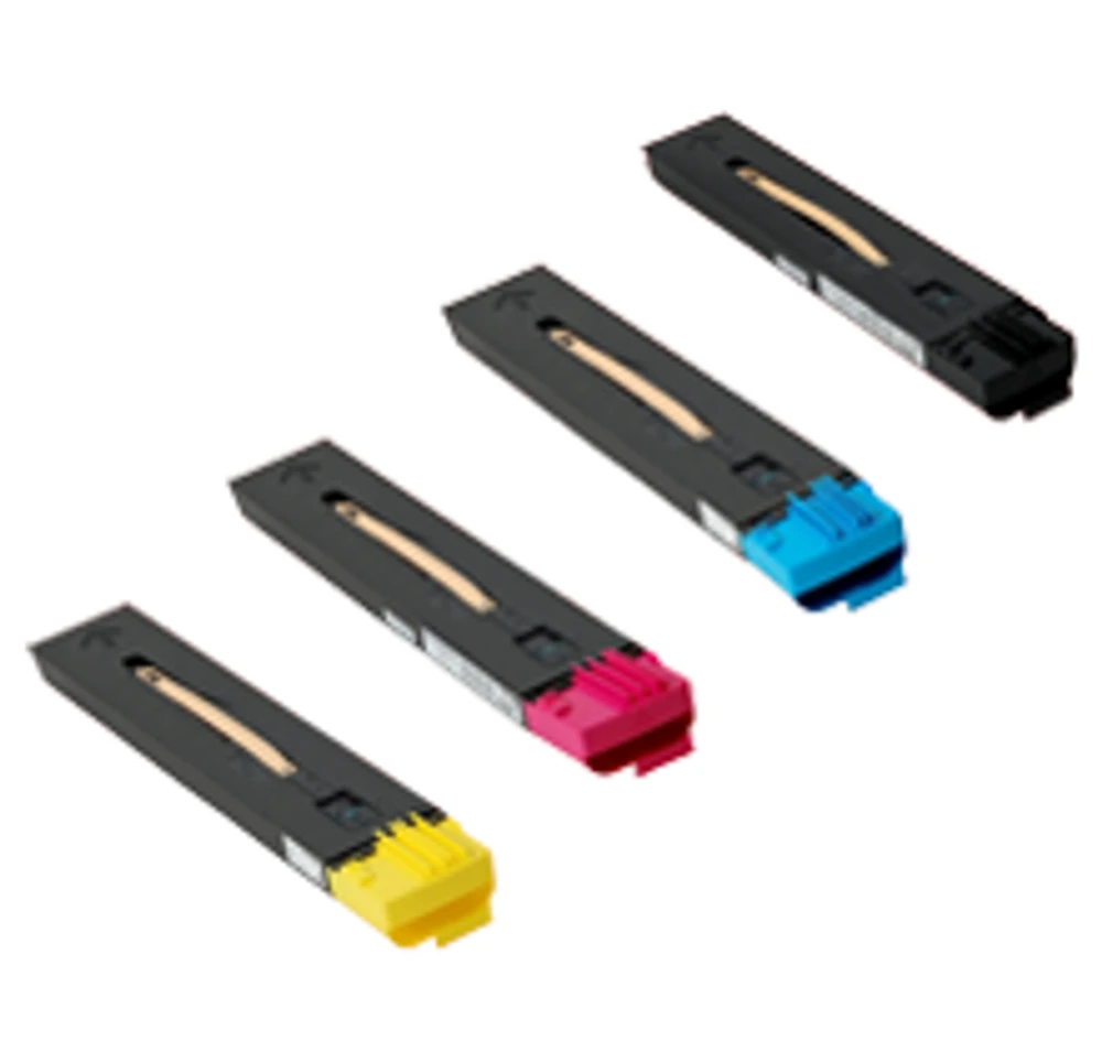 XEROX 550 / 570 Laser Toner Cartridge Set Black Magenta Yellow Cyan