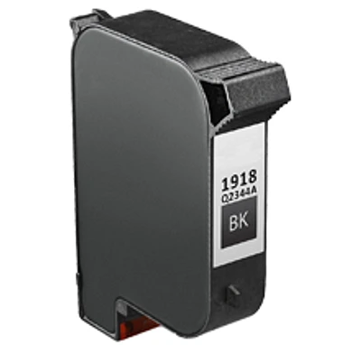 HP Q2344A (HP 1918) Dye Based Ink / Inkjet Cartridge Fast-Dry Black