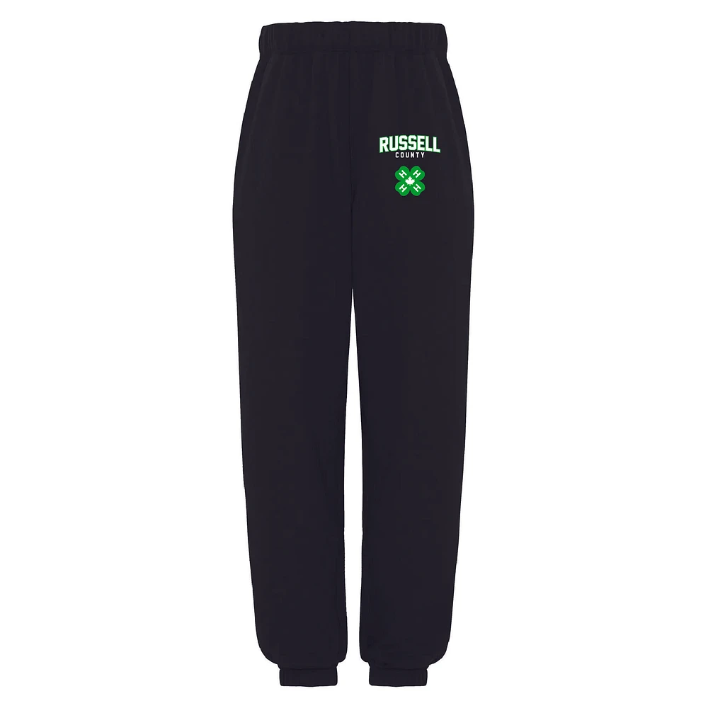 RUSSELL COUNTY ATCF2800 SWEATPANTS (BLACK)