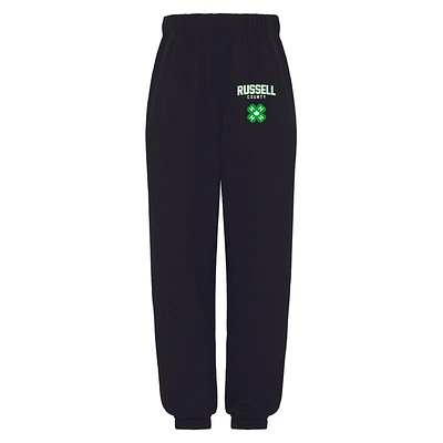 RUSSELL COUNTY ATCF2800 SWEATPANTS (BLACK)