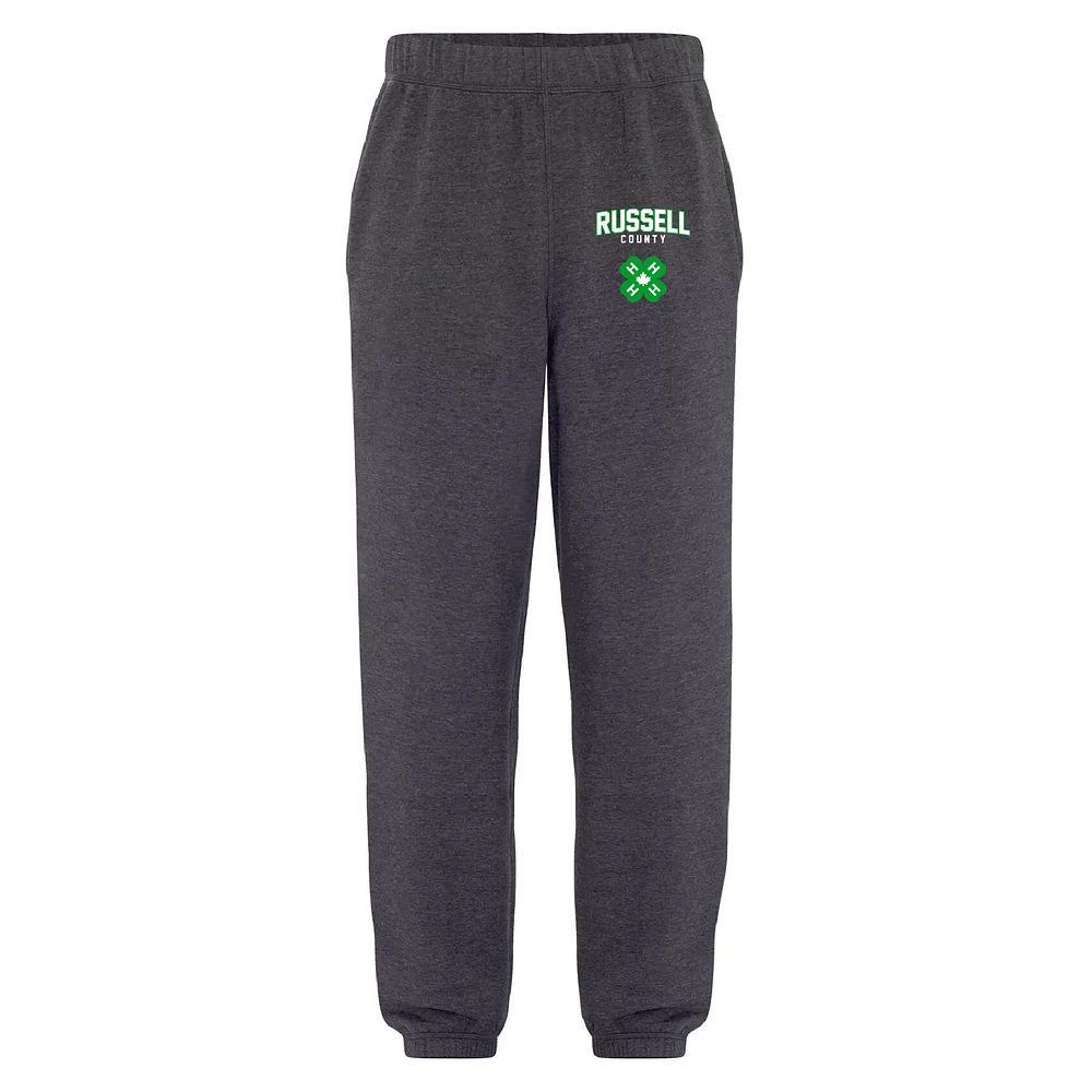 RUSSELL COUNTY ATCF2800 SWEATPANTS (DARK HEATHER GREY)