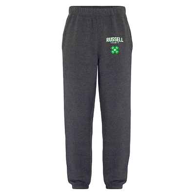 RUSSELL COUNTY ATCF2800 SWEATPANTS (DARK HEATHER GREY)