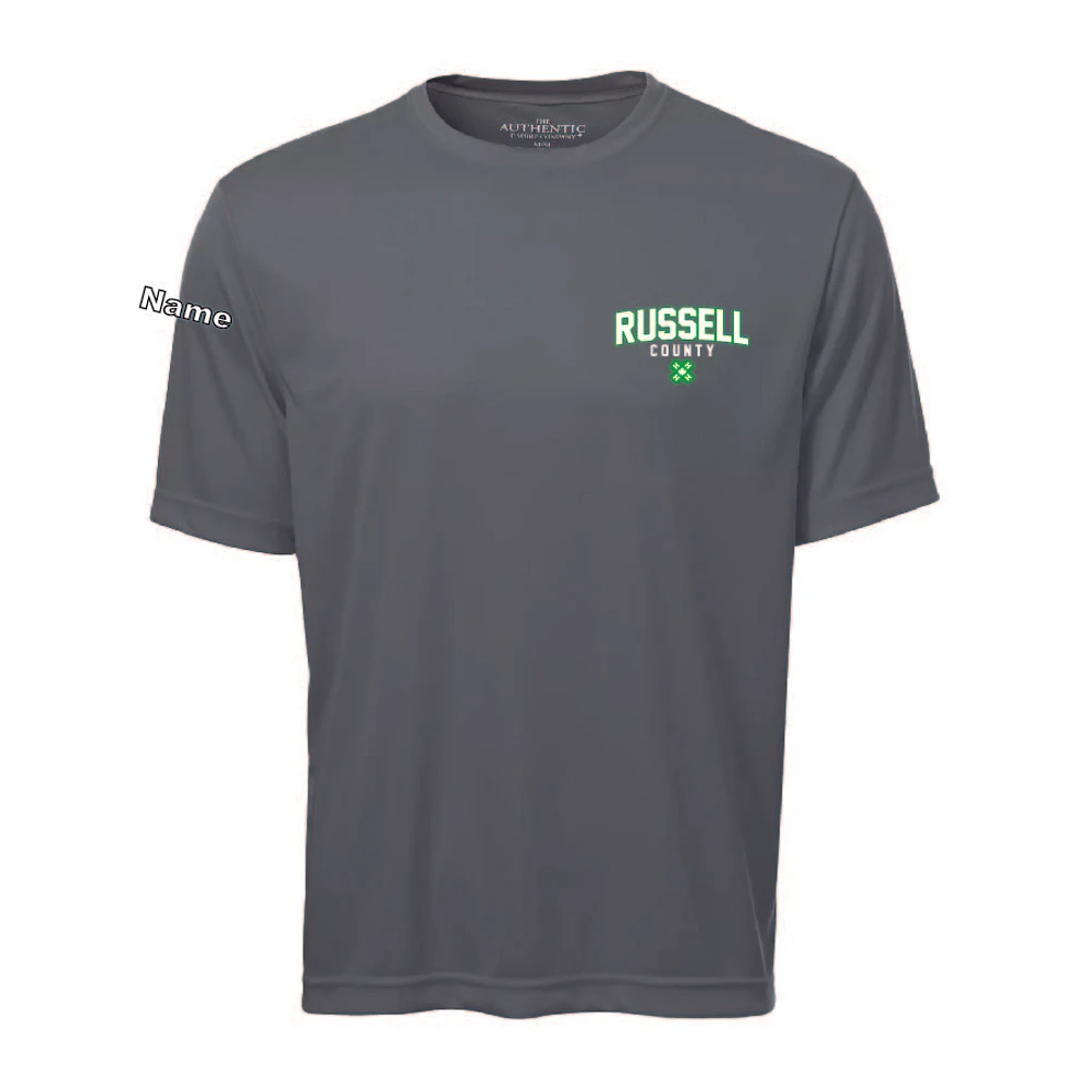 RUSSELL COUNTY ATC S350 ADULT PRO TEAM TSHIRT (COAL GREY)