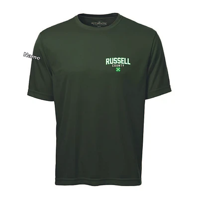 RUSSELL COUNTY ATC S350 ADULT PRO TEAM TSHIRT (FOREST GREEN)