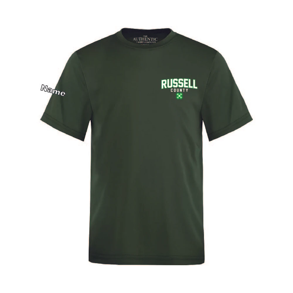 RUSSELL COUNTY ATC1000Y YOUTH TSHIRT (DARK GREEN)