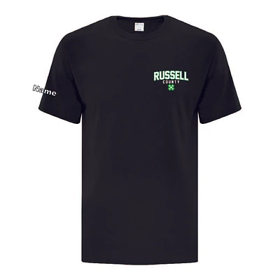 RUSSELL COUNTY ATC1000 ADULT UNISEX TSHIRT (BLACK)