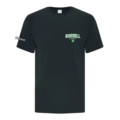 RUSSELL COUNTY ATC1000 ADULT UNISEX TSHIRT (DARK GREEN)