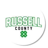 RUSSELL COUNTY CIRCLE LOGO STICKER