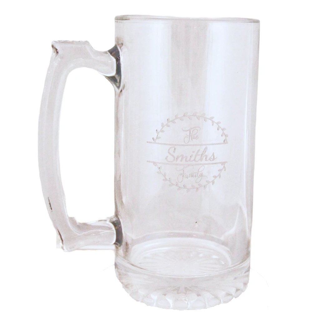 Small Glass Beer Stein